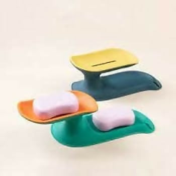 Double layer drain soap box