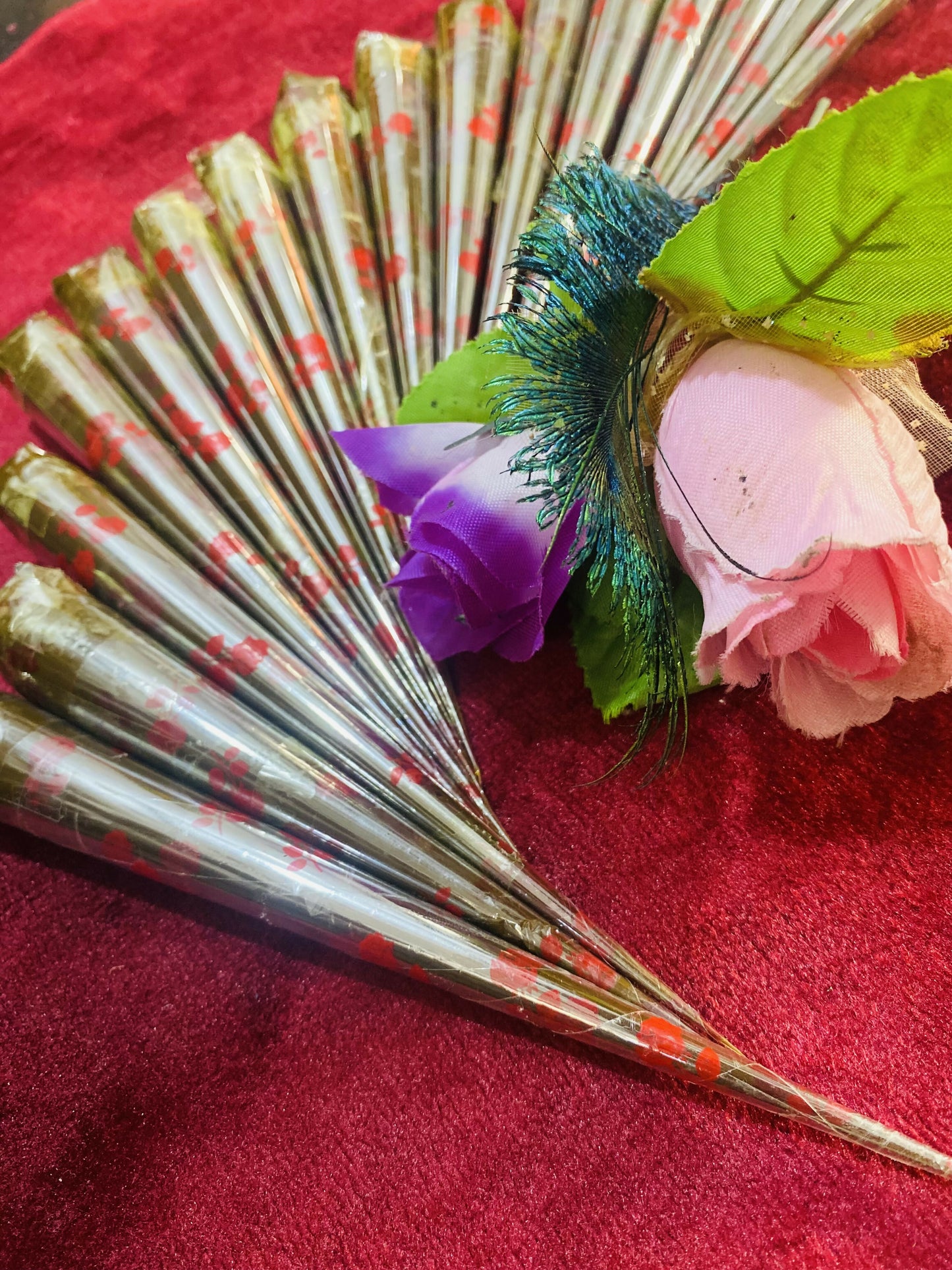 Organic luxury bridel henna cones