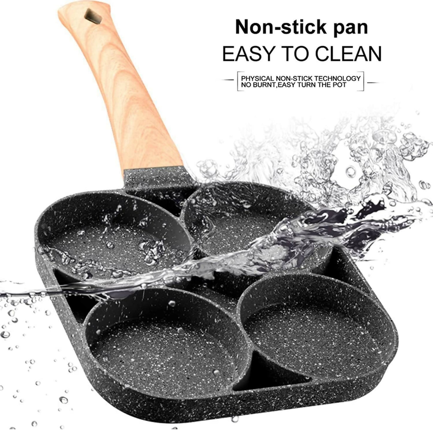 4 in 1 Multifunction Nonstick Frying Pan