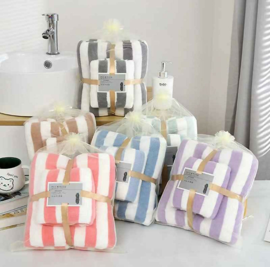 2pcs Towel set Face and batj