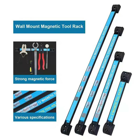 Magnetic Tool Holder Heavy Duty Tool Cabinet Long Strip Rack Garage Workshops Hardware Tool Cabinet Prefabricated Warehouse