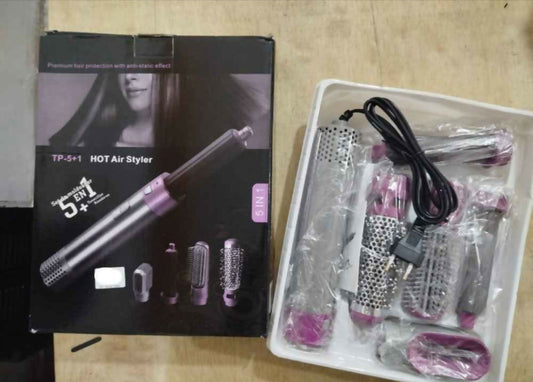 Five in Hot air styler