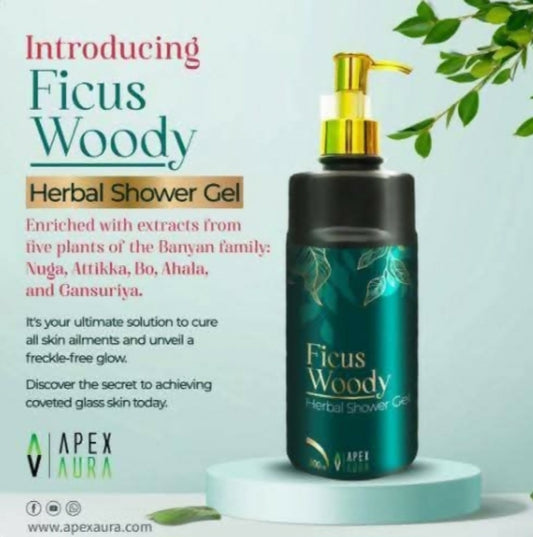 Ficus Woody Herbal Shower Gel