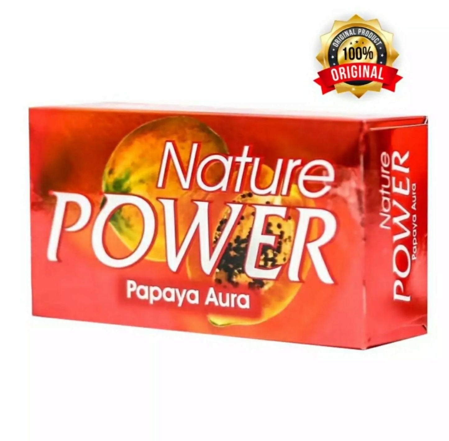 Nature Power Papaya Aura Vitamin E For a Healthy Skin Papaya Soap