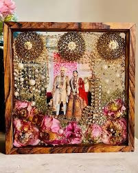 Resin with wood Frame