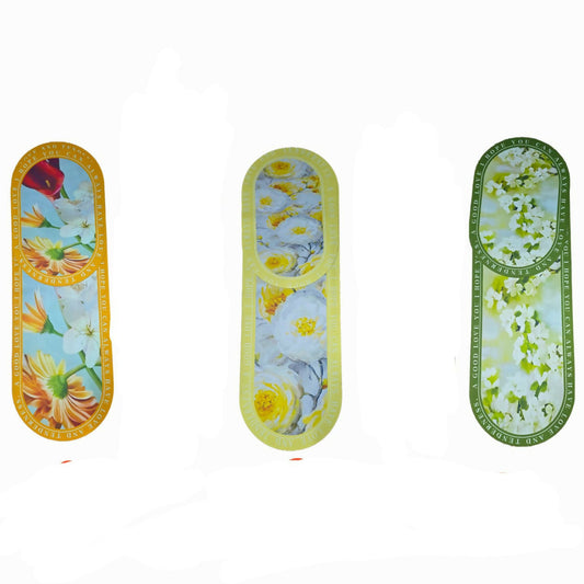 2Pcs printed design anti slippery water absorbalecarpet