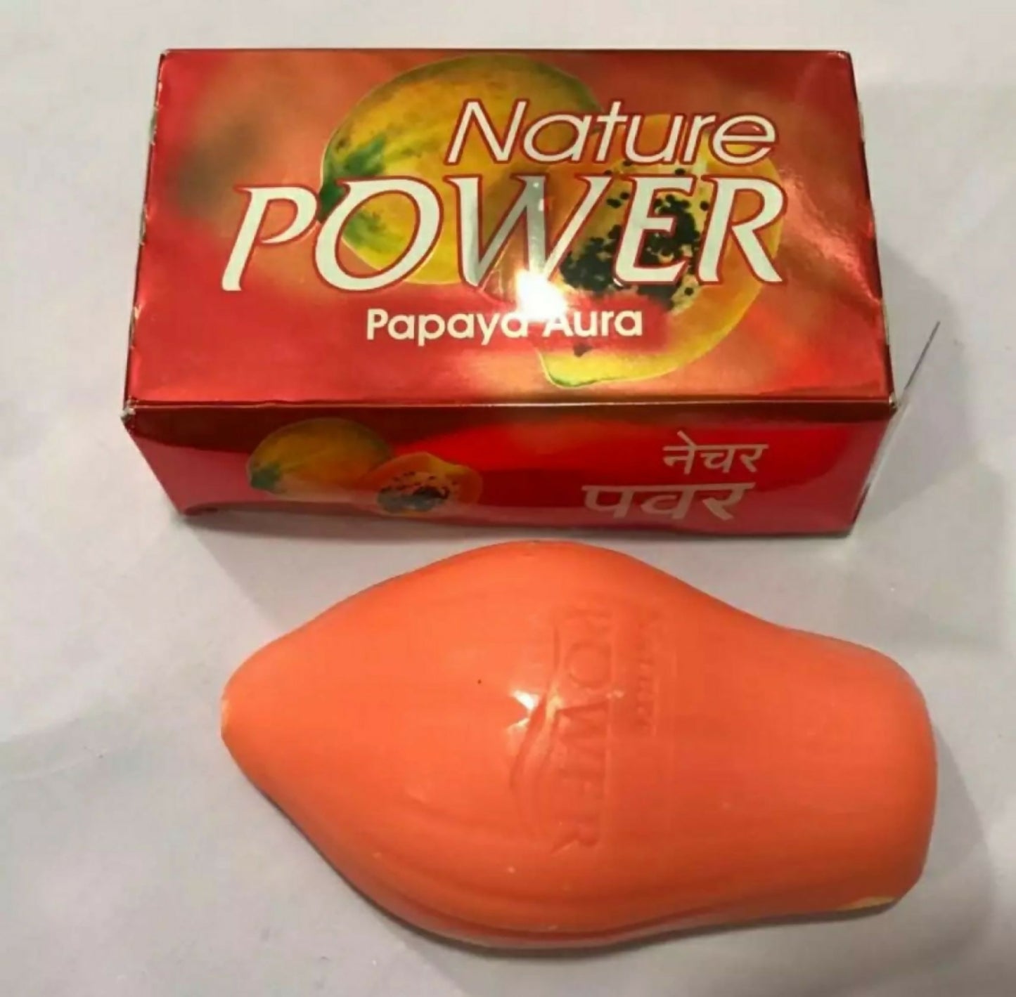 Nature Power Papaya Aura Vitamin E For a Healthy Skin Papaya Soap
